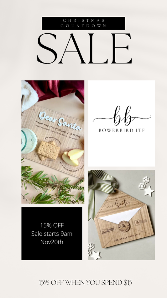 15% off when you spend $15